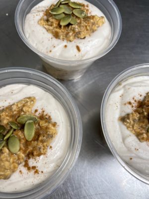Pumpkin Protein Overnight Oats